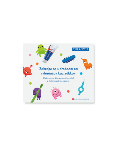 Maľovanka s kazizúbkami