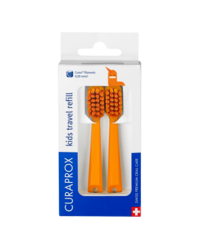 Náhradné kefky do detského cestovného setu kids