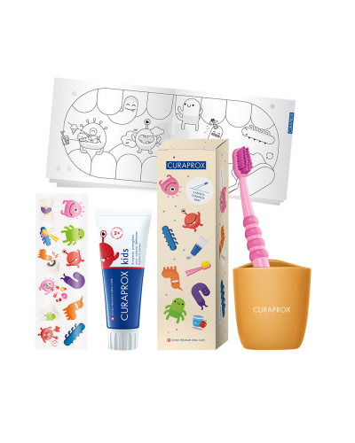 Detský balíček s kefkou Curaprox Baby